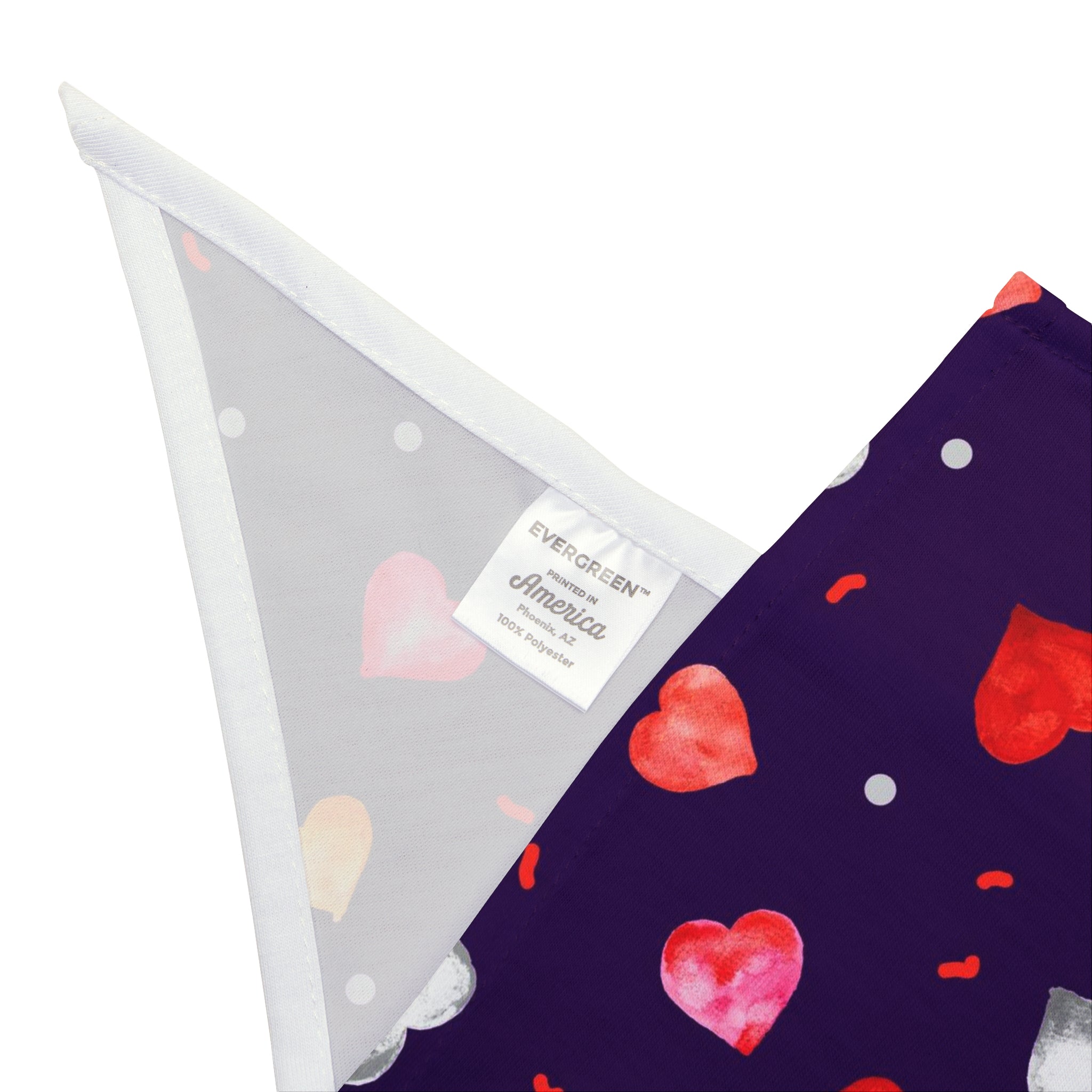 Valentine Hearts Dog Bandana