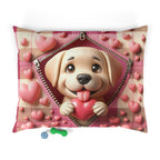 Labrador Valentine's Dog Bed