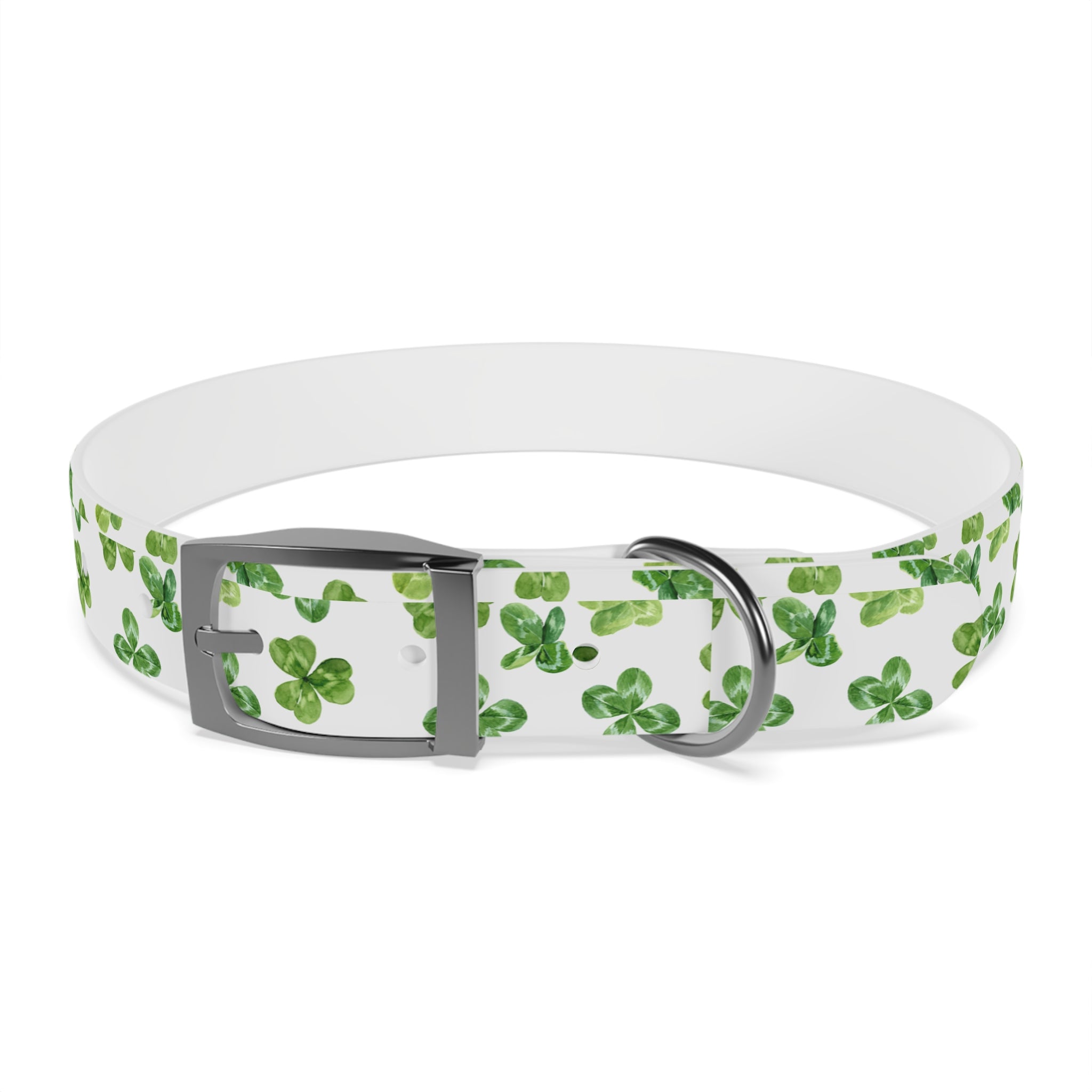 St Patrick's Day Clovers Dog Collar
