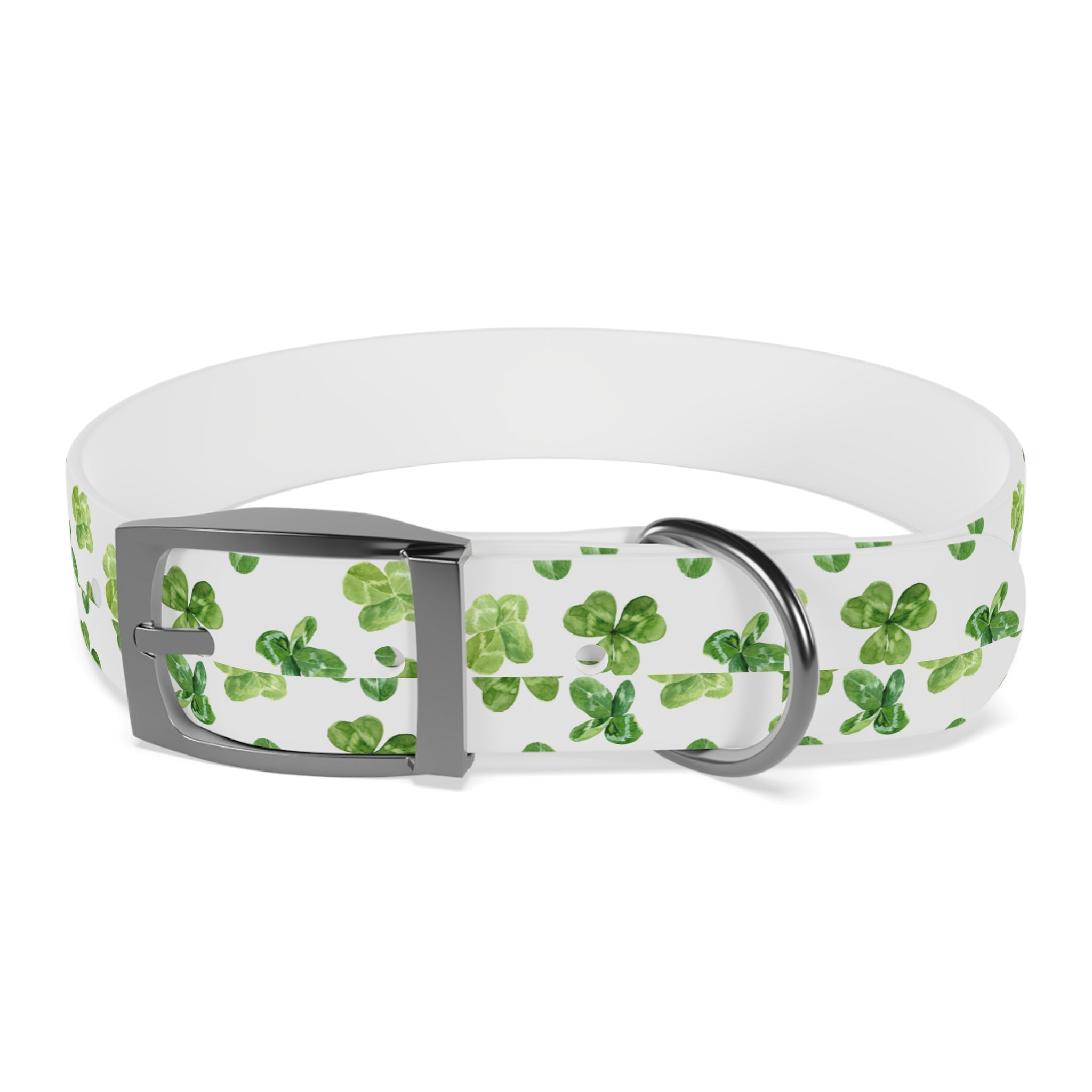 St Patrick's Day Clovers Dog Collar