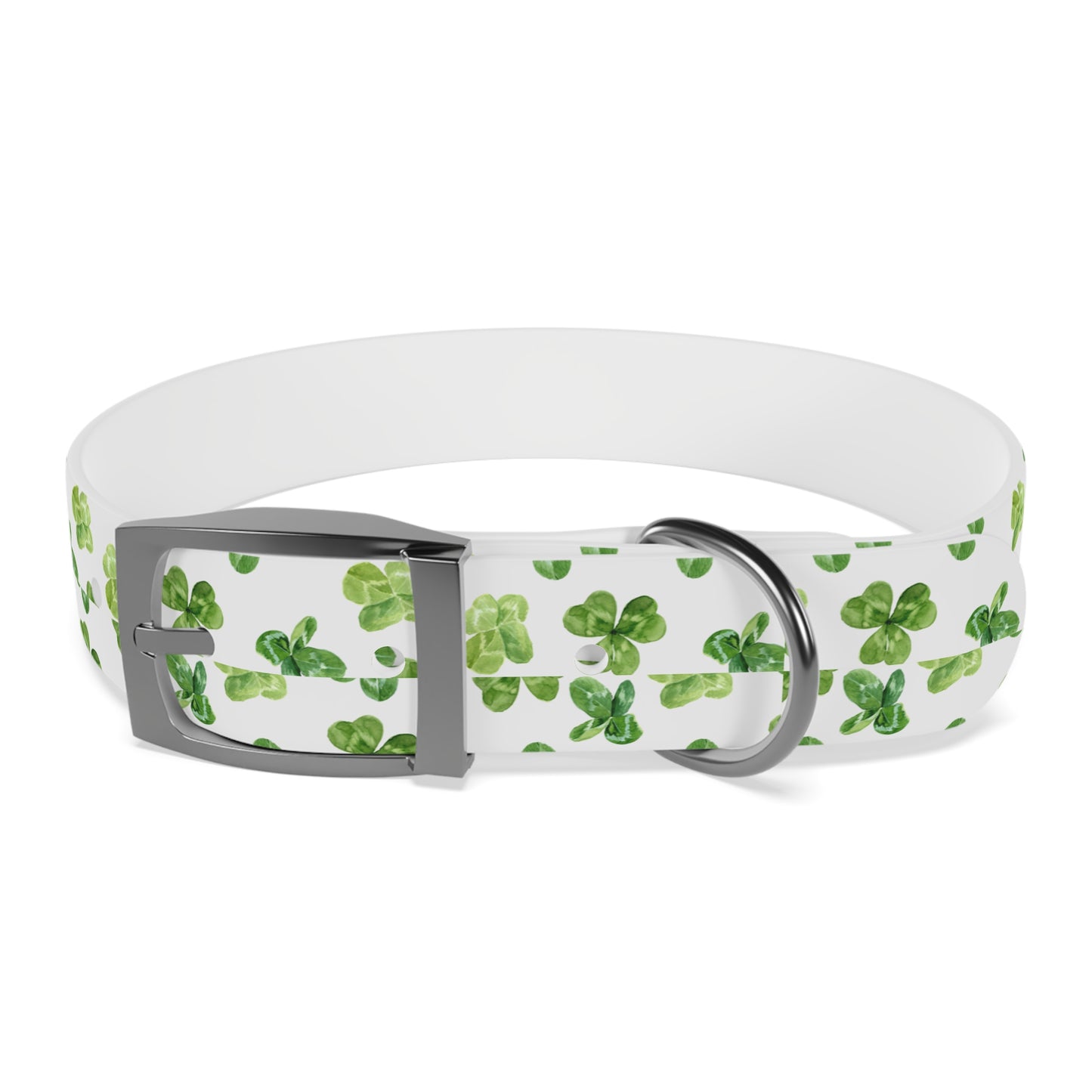 St Patrick's Day Clovers Dog Collar