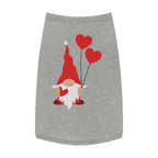 Gnome with Hearts Valentine Dog Tank Top