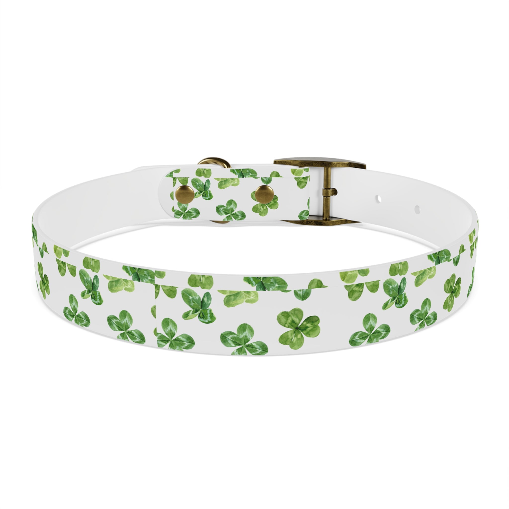 St Patrick's Day Clovers Dog Collar