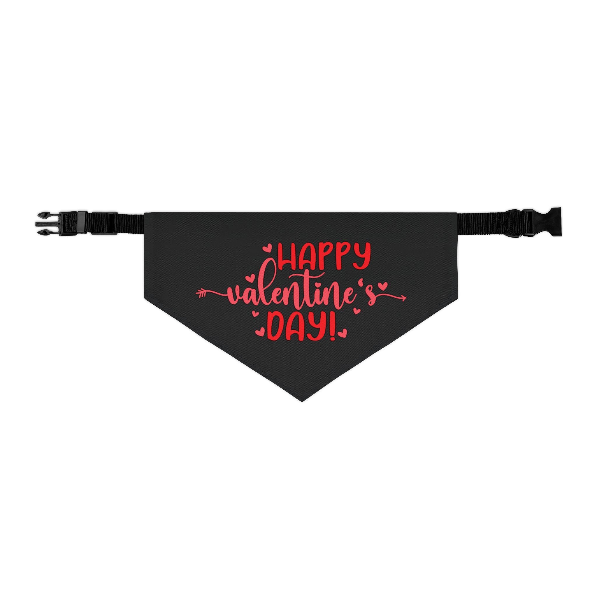 Happy Valentine's Day Dog  Bandana Collar