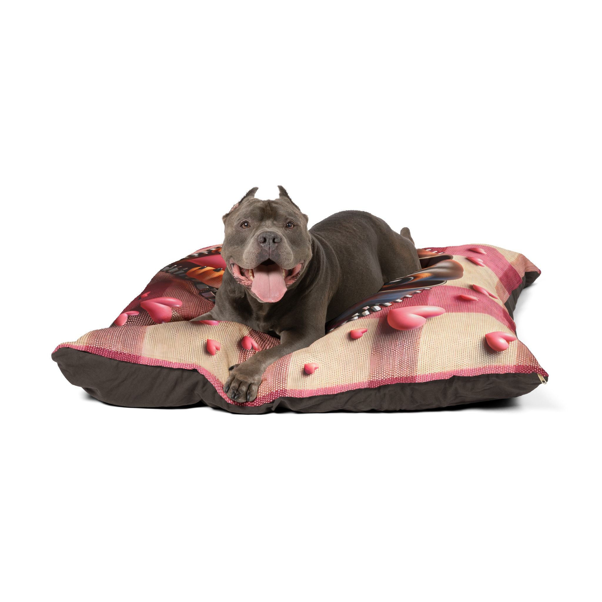 Dachshund Valentine's Dog Bed