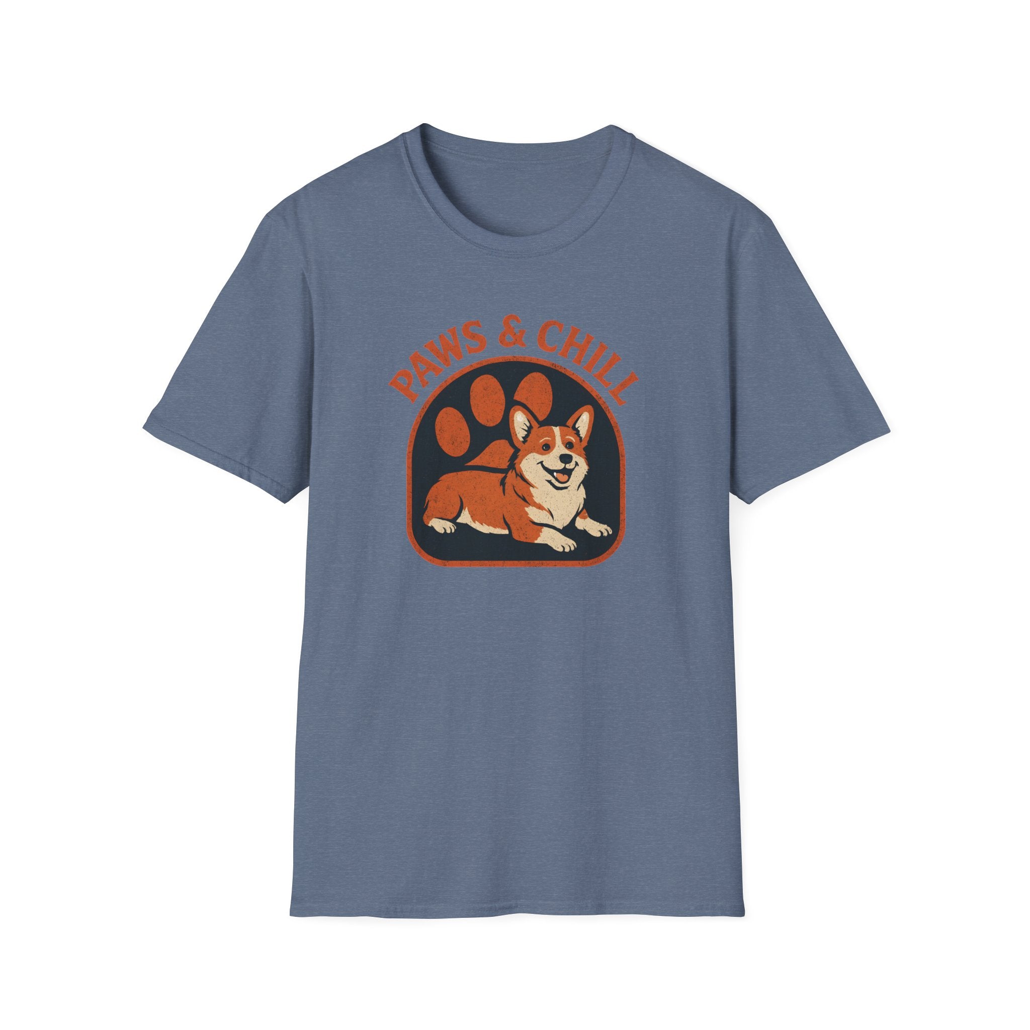 Corgi Paw and Chill T-Shirt