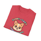 Corgi Plans With My Dog T-Shirt