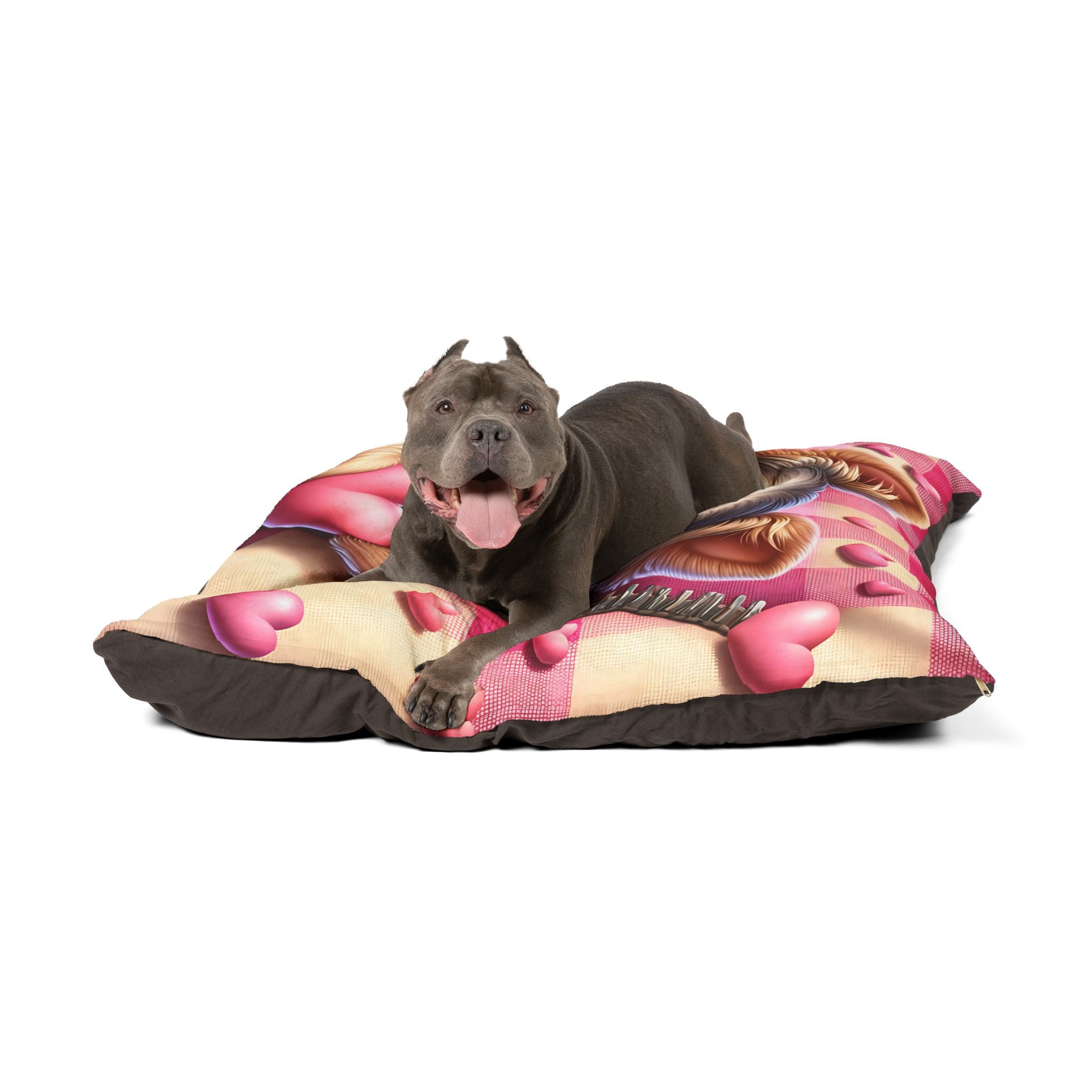Yorkshire Terrier Valentine's Dog Bed