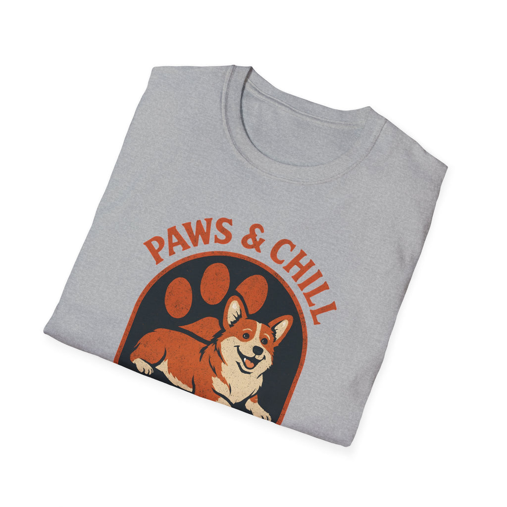 Corgi Paw and Chill T-Shirt