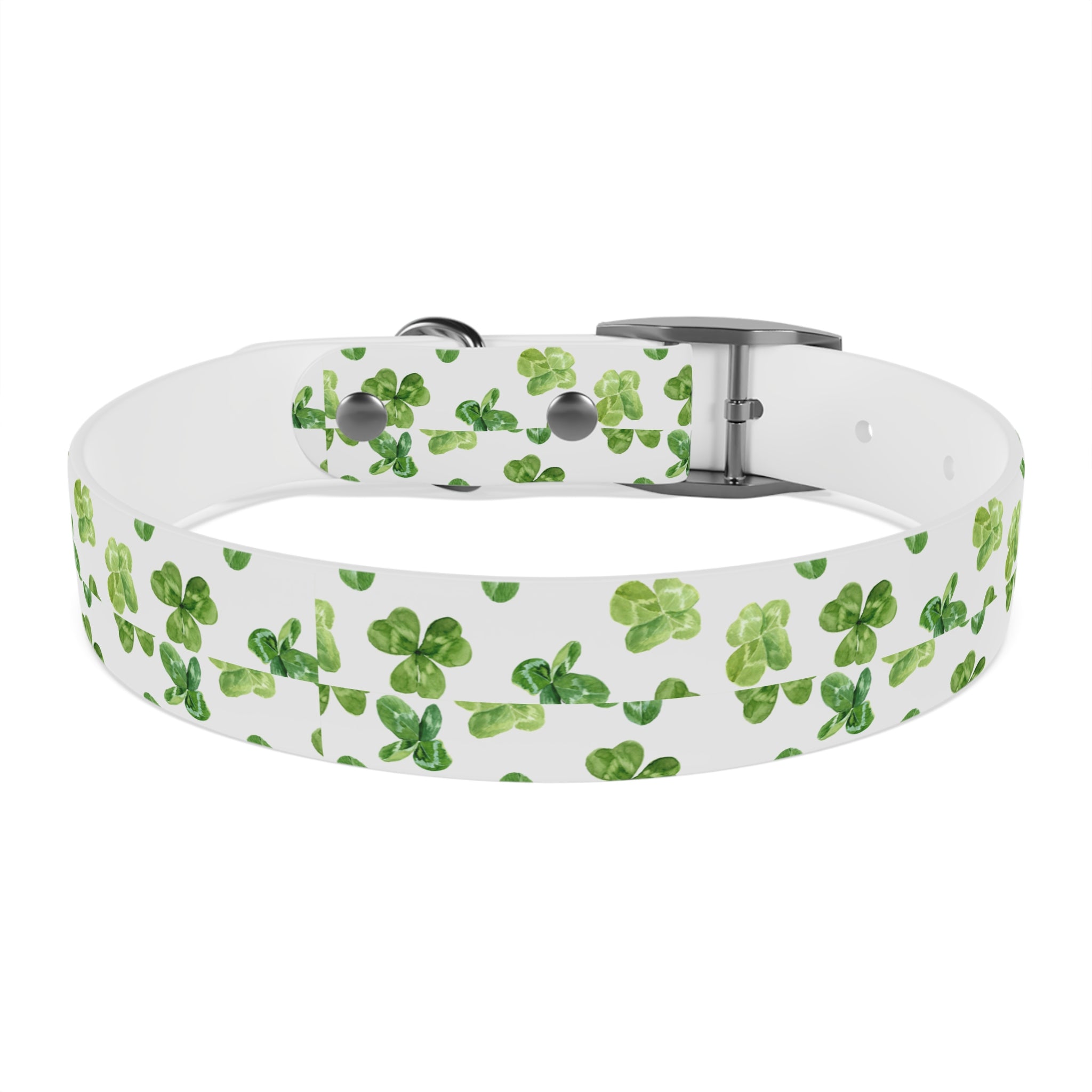 St Patrick's Day Clovers Dog Collar