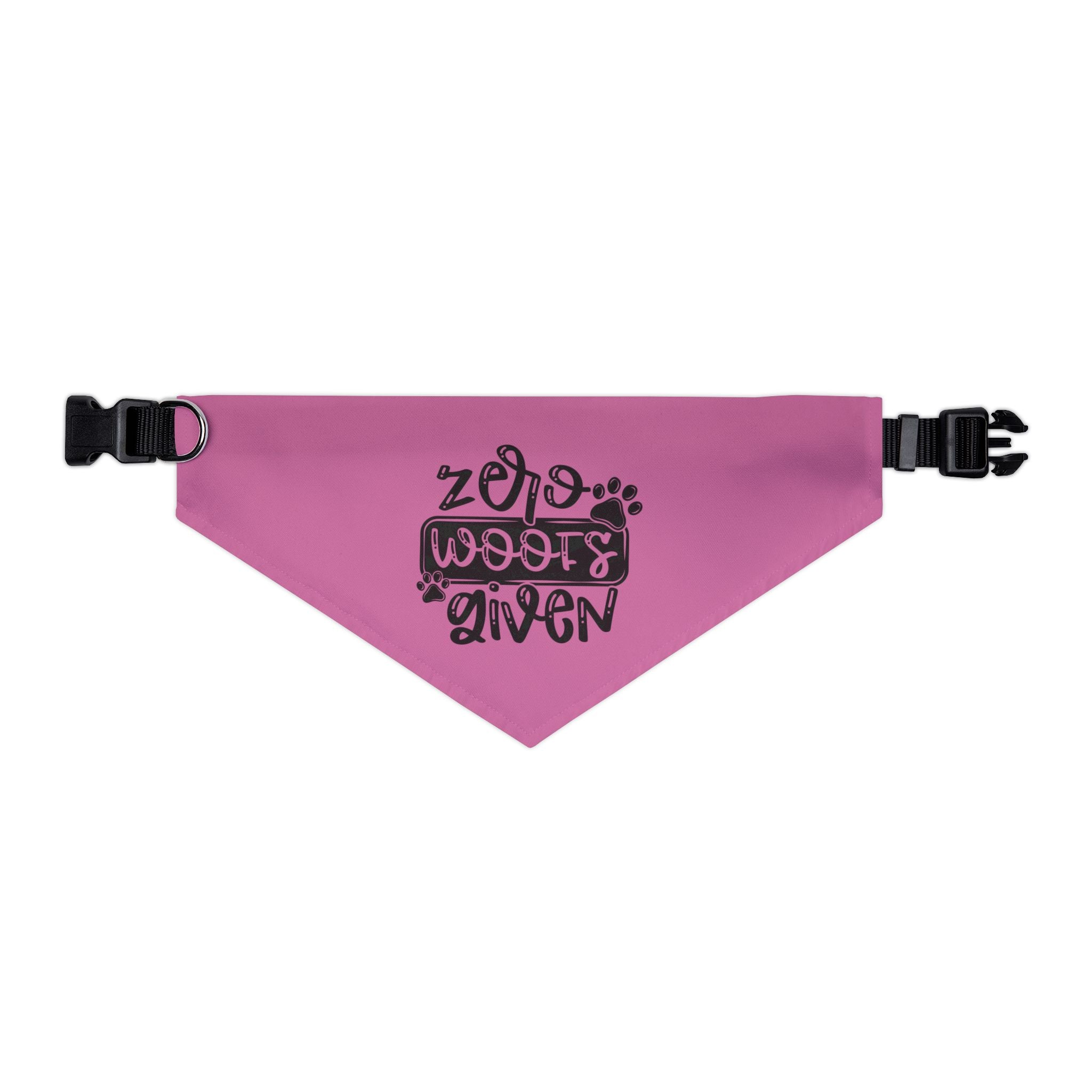 Zero Woofs Given Pet Bandana Collar