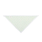 Green Polka Dots Dog Bandana