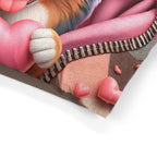 Shetland Sheepdog Valentine's Dog Bed