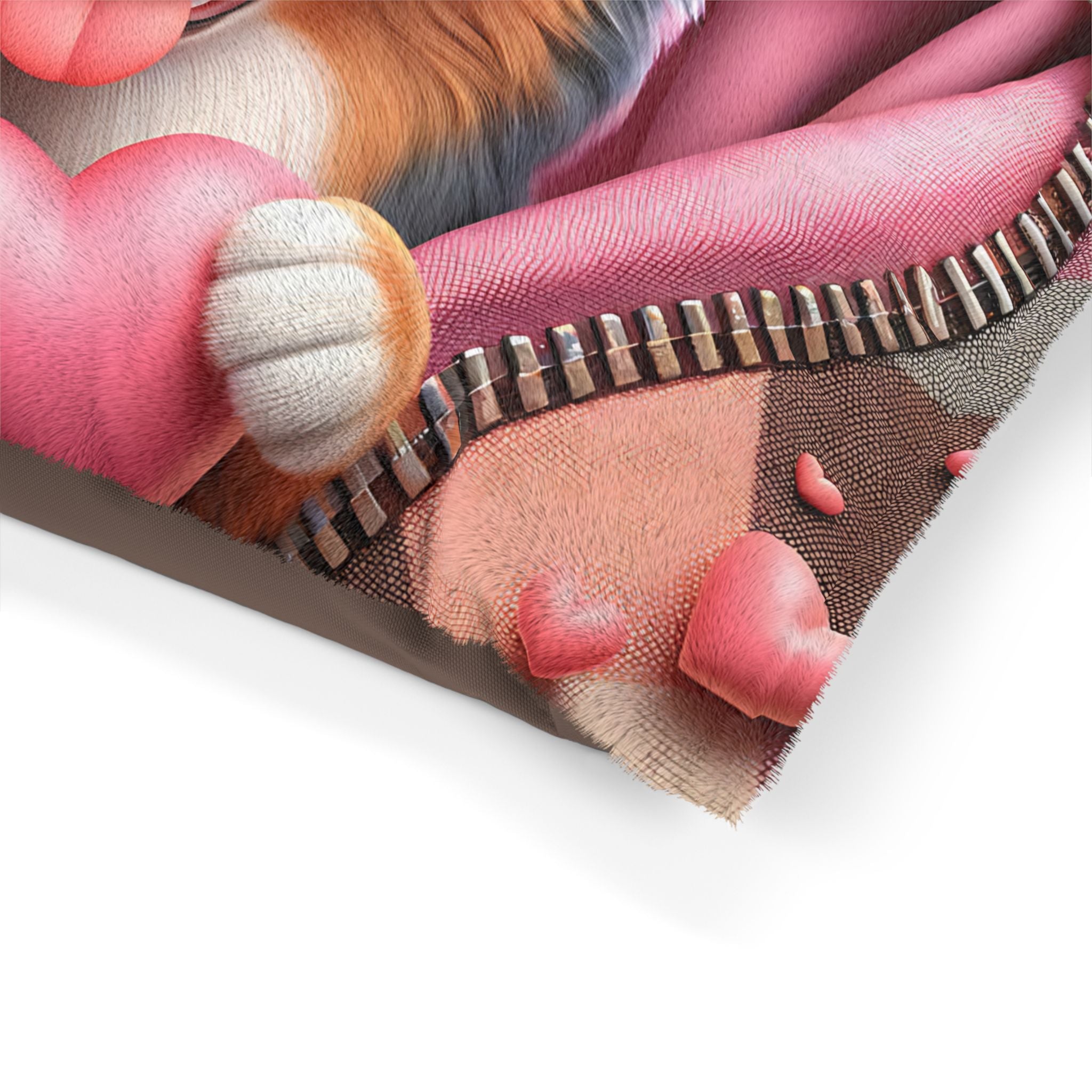 Shetland Sheepdog Valentine's Dog Bed