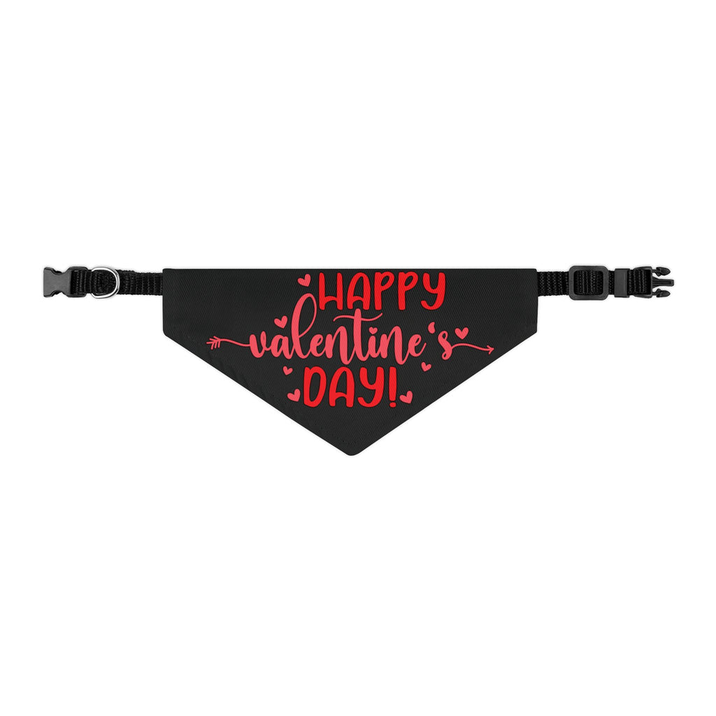 Happy Valentine's Day Dog  Bandana Collar