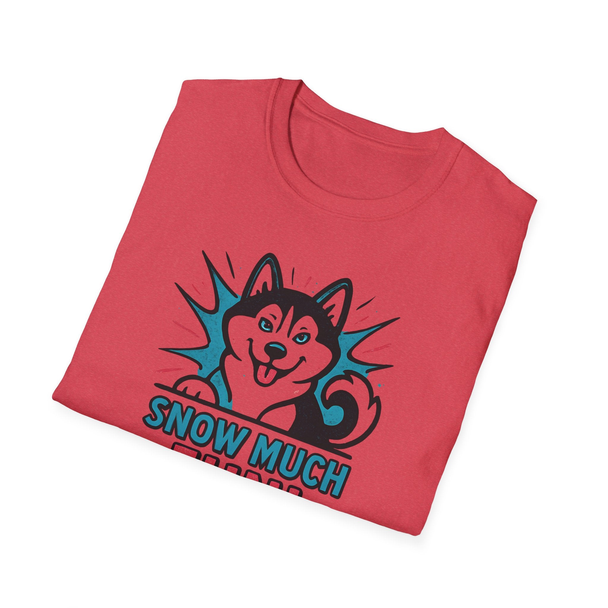 Husky Snow Much Fun T-Shirt