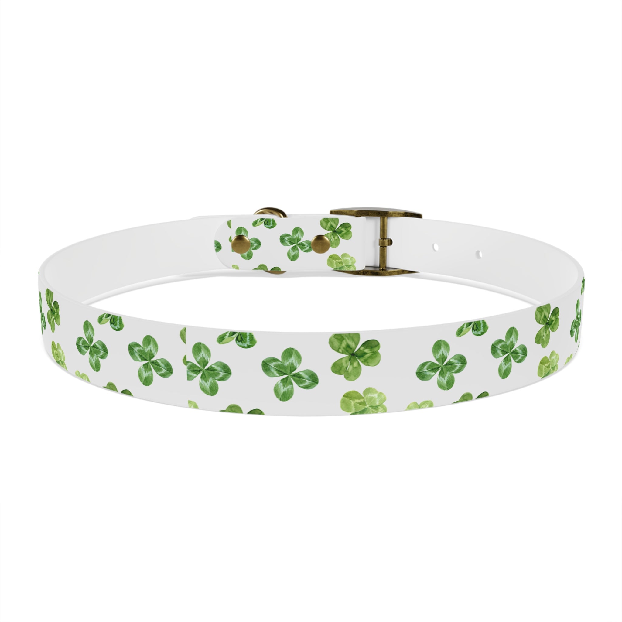 St Patrick's Day Clovers Dog Collar