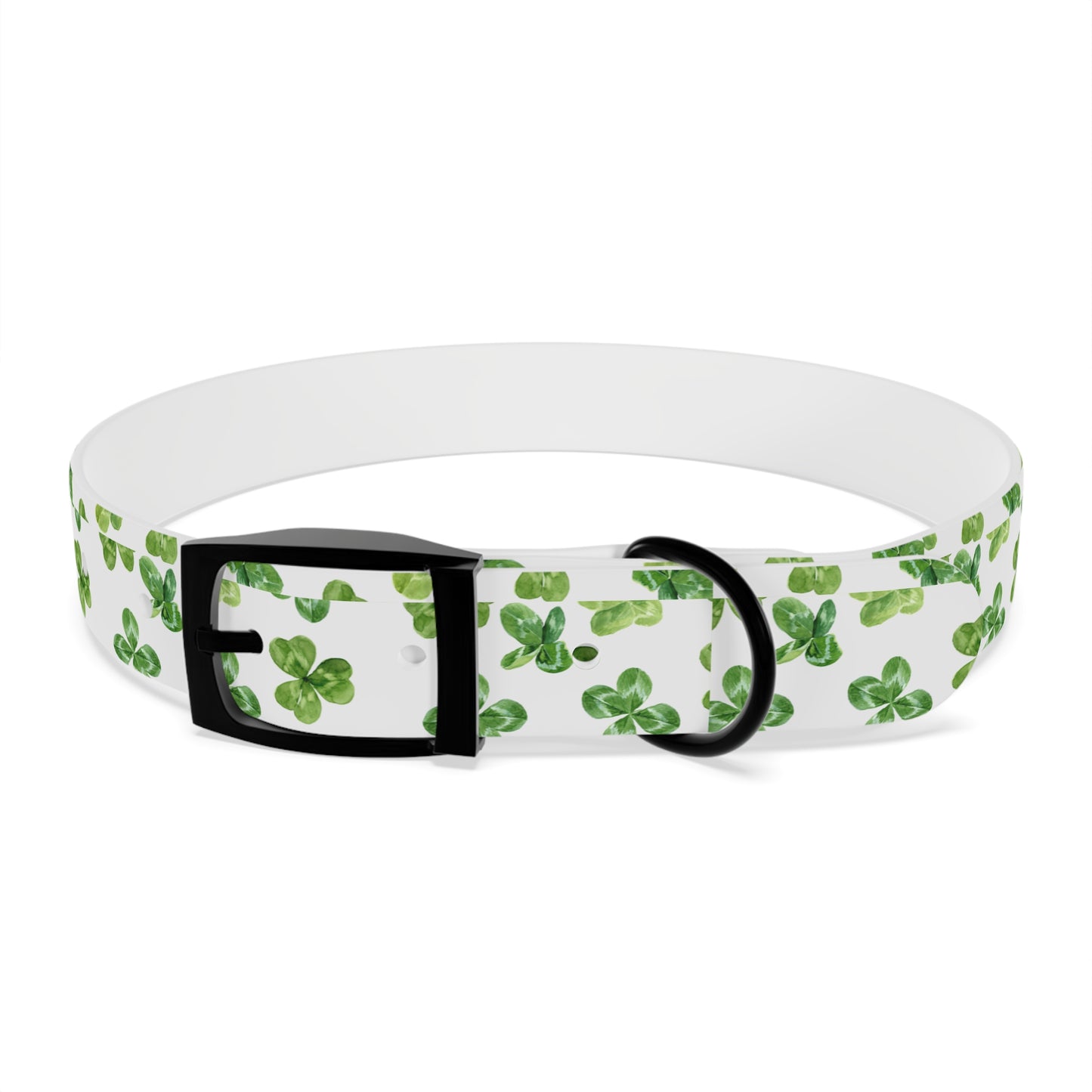 St Patrick's Day Clovers Dog Collar