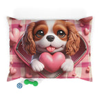King Charles Cavalier Valentine's Dog Bed