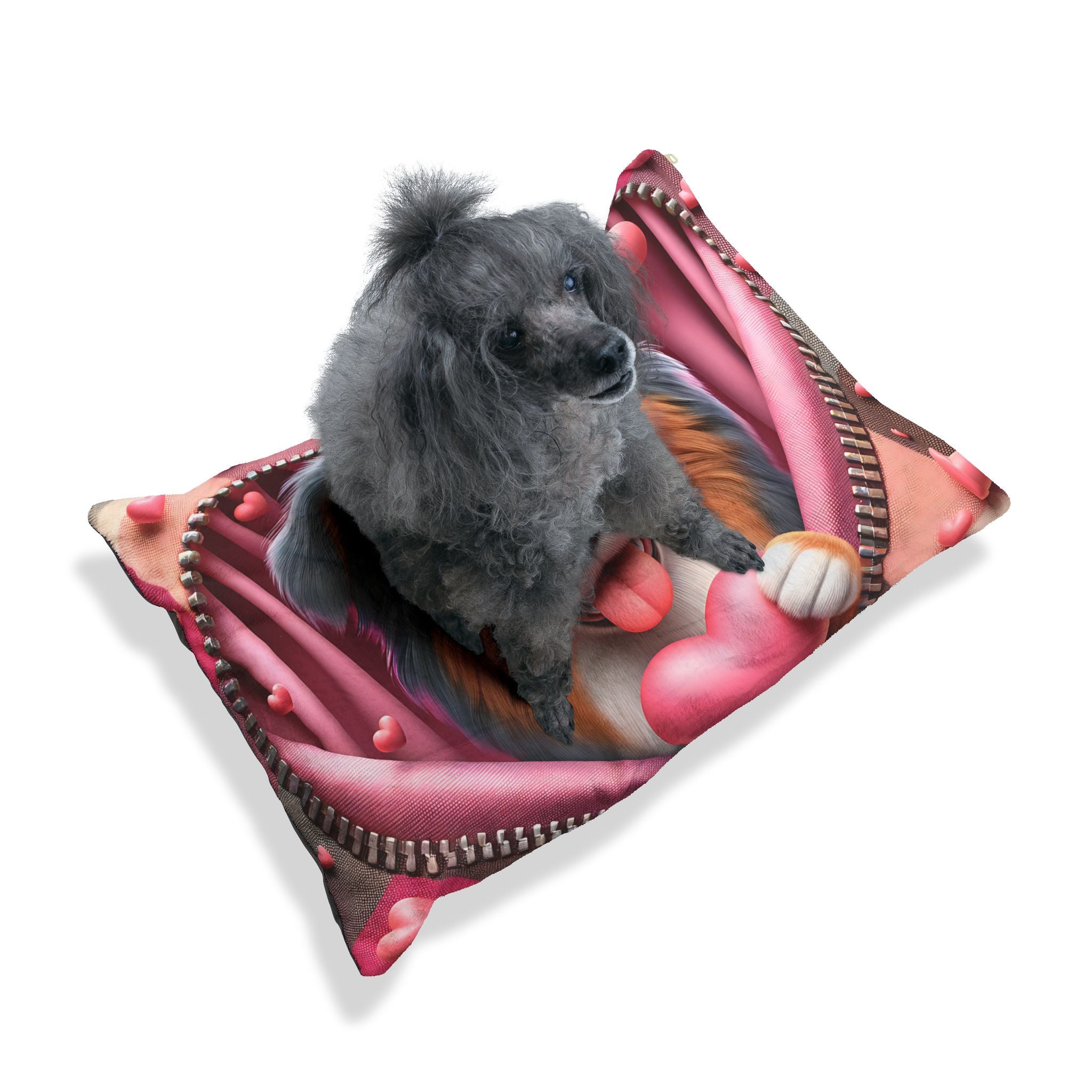 Shetland Sheepdog Valentine's Dog Bed