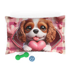 King Charles Cavalier Valentine's Dog Bed