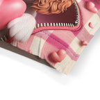 King Charles Cavalier Valentine's Dog Bed