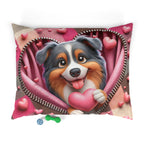 Shetland Sheepdog Valentine's Dog Bed