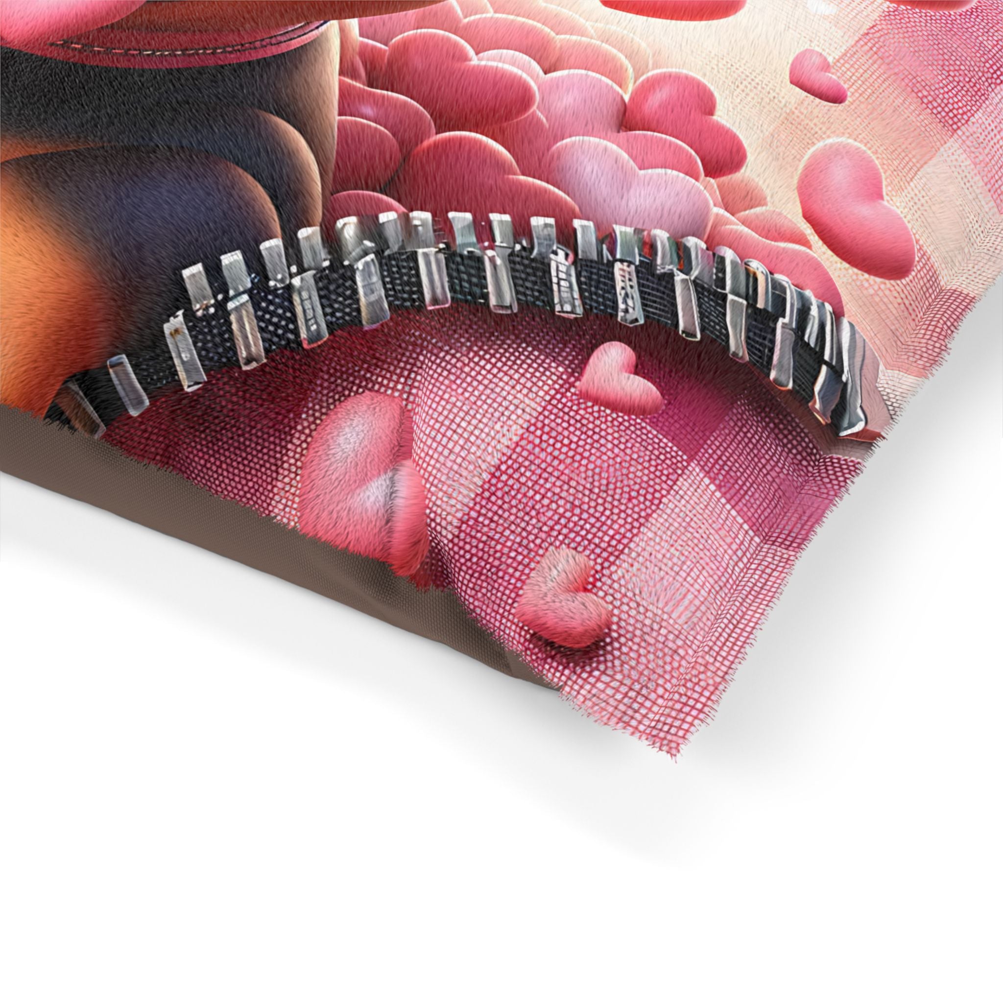 Rottweiler Valentine's Dog Bed