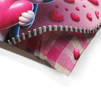 Boston Terrier Valentine's Dog Bed