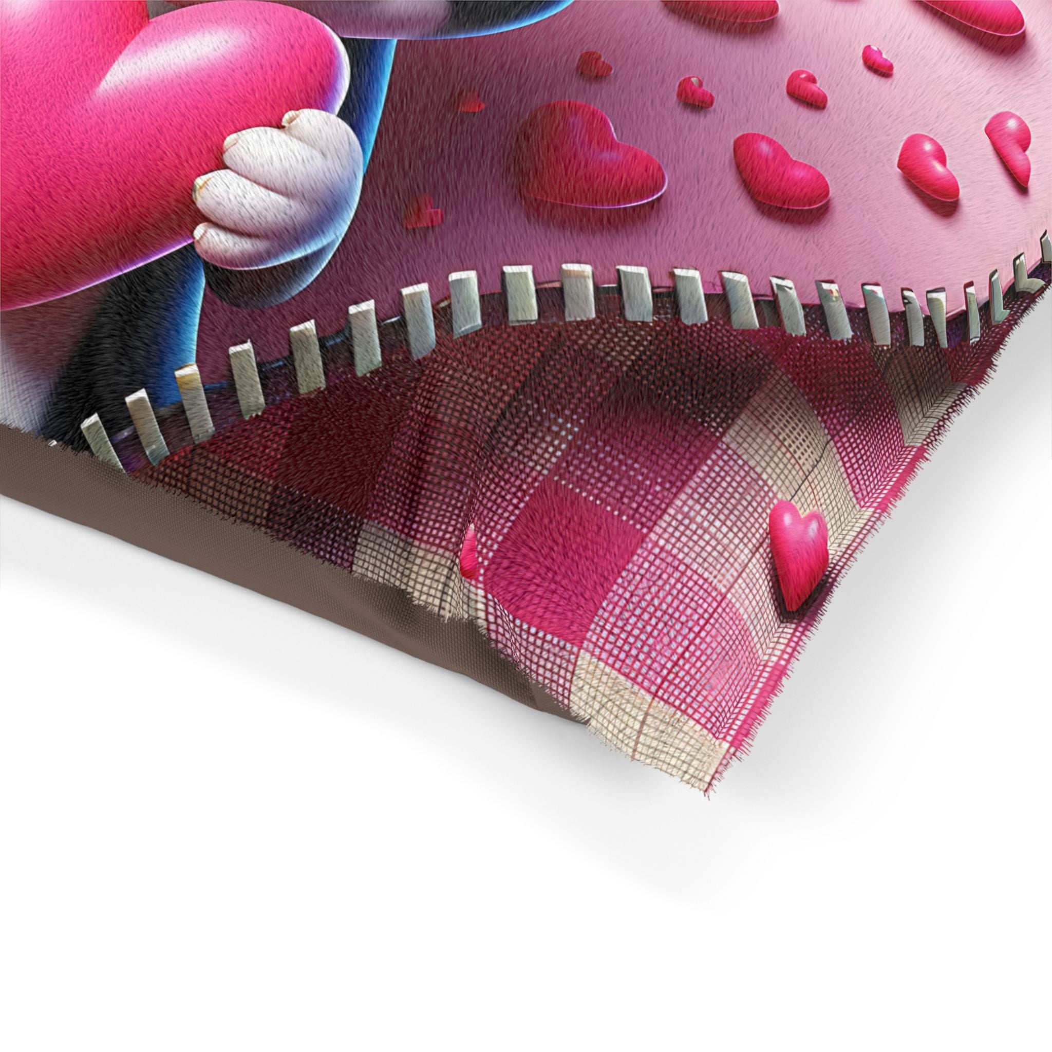 Boston Terrier Valentine's Dog Bed