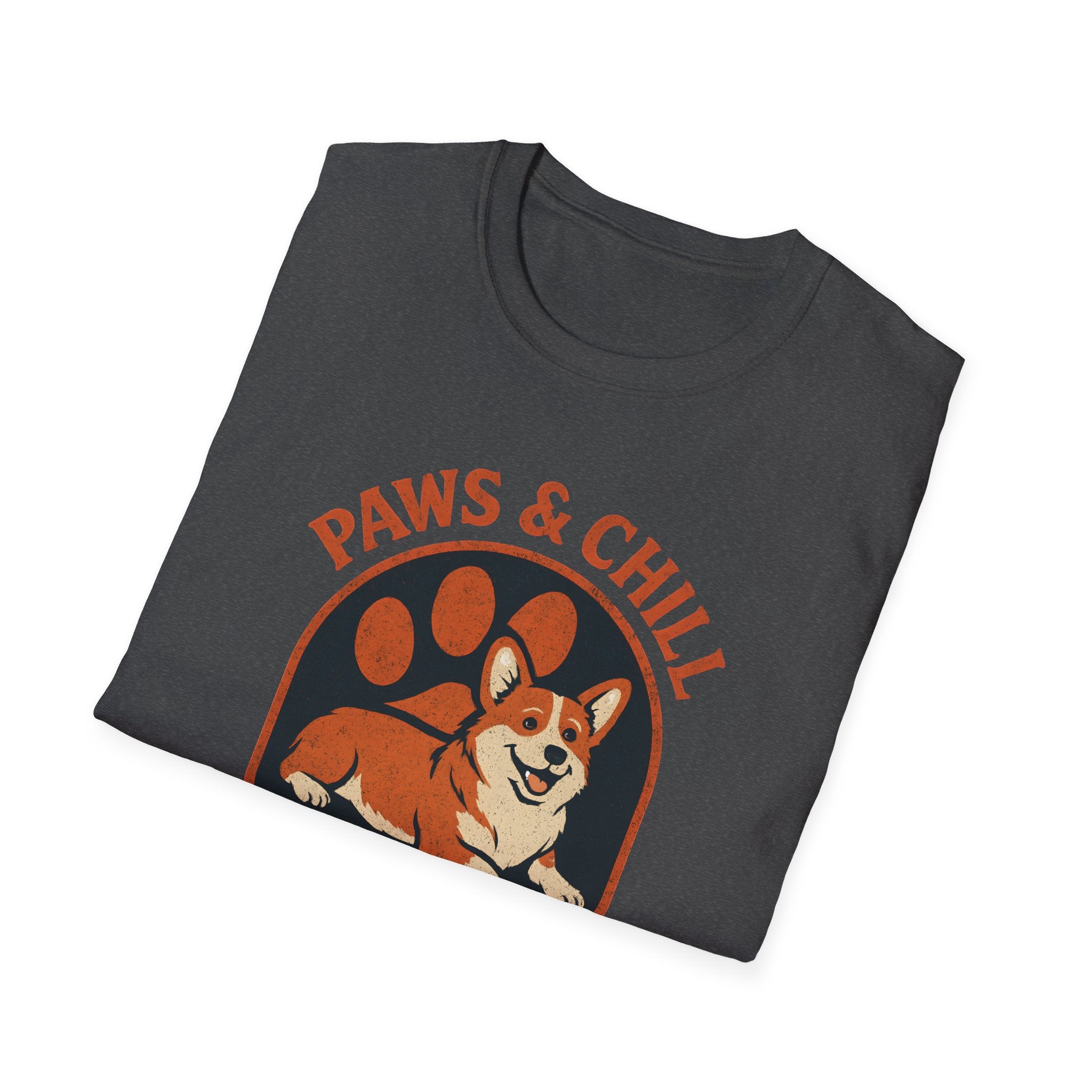 Corgi Paw and Chill T-Shirt
