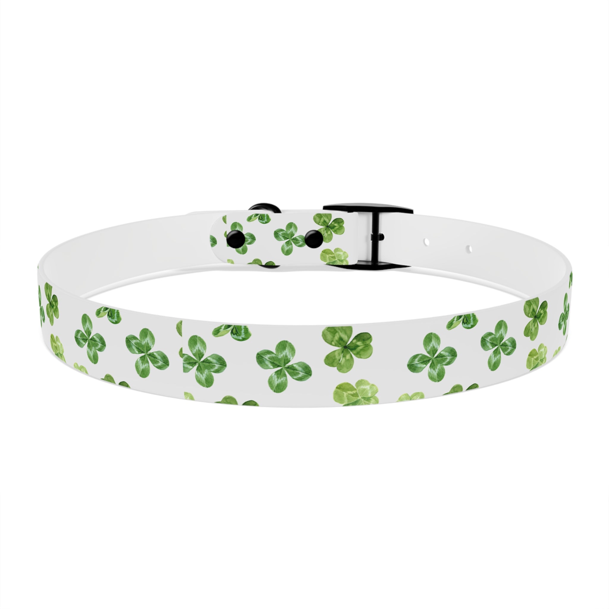 St Patrick's Day Clovers Dog Collar
