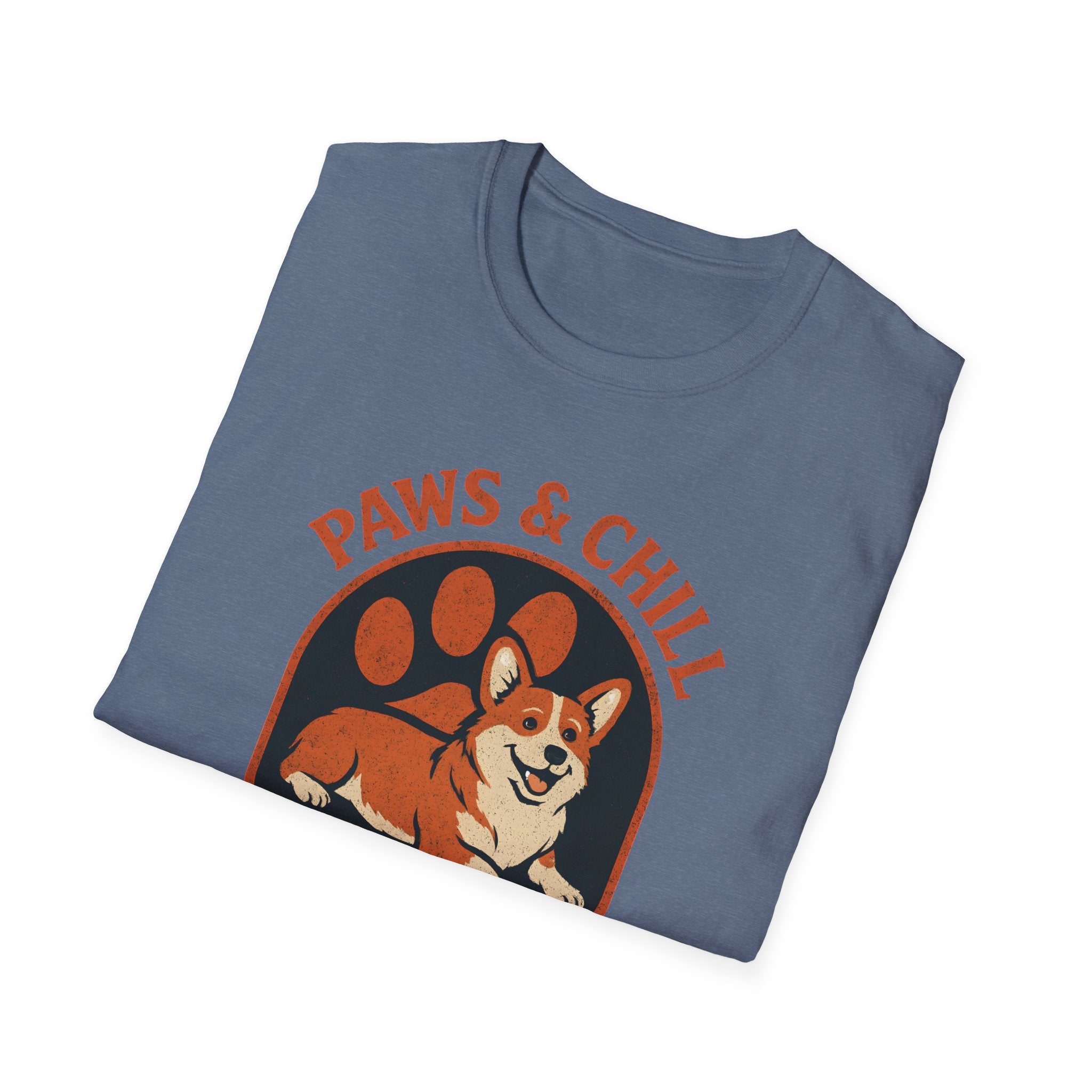 Corgi Paw and Chill T-Shirt