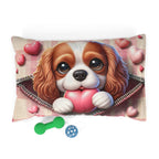 King Charles Cavalier Valentine's Dog Bed