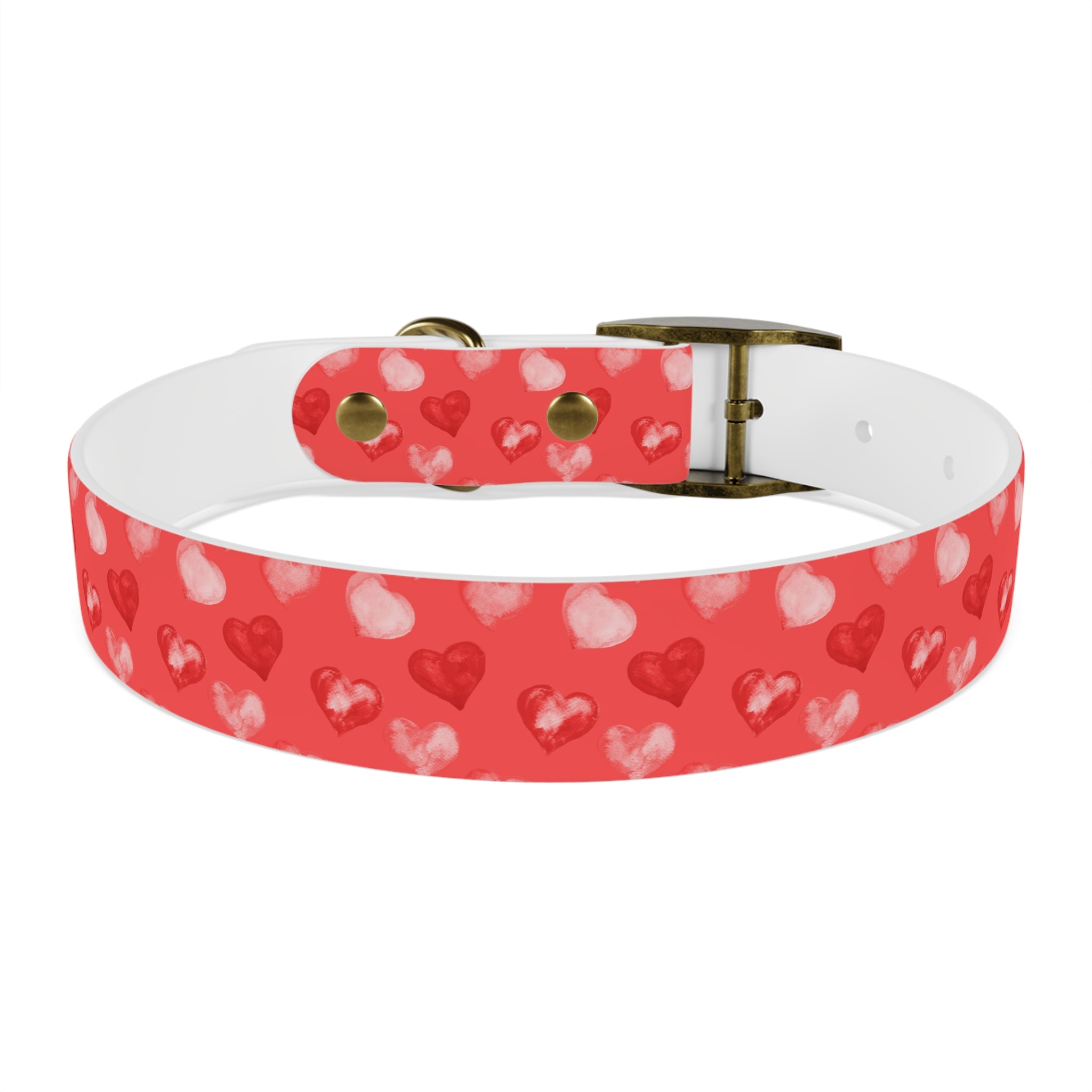 Valentine's Day Hearts Dog Collar