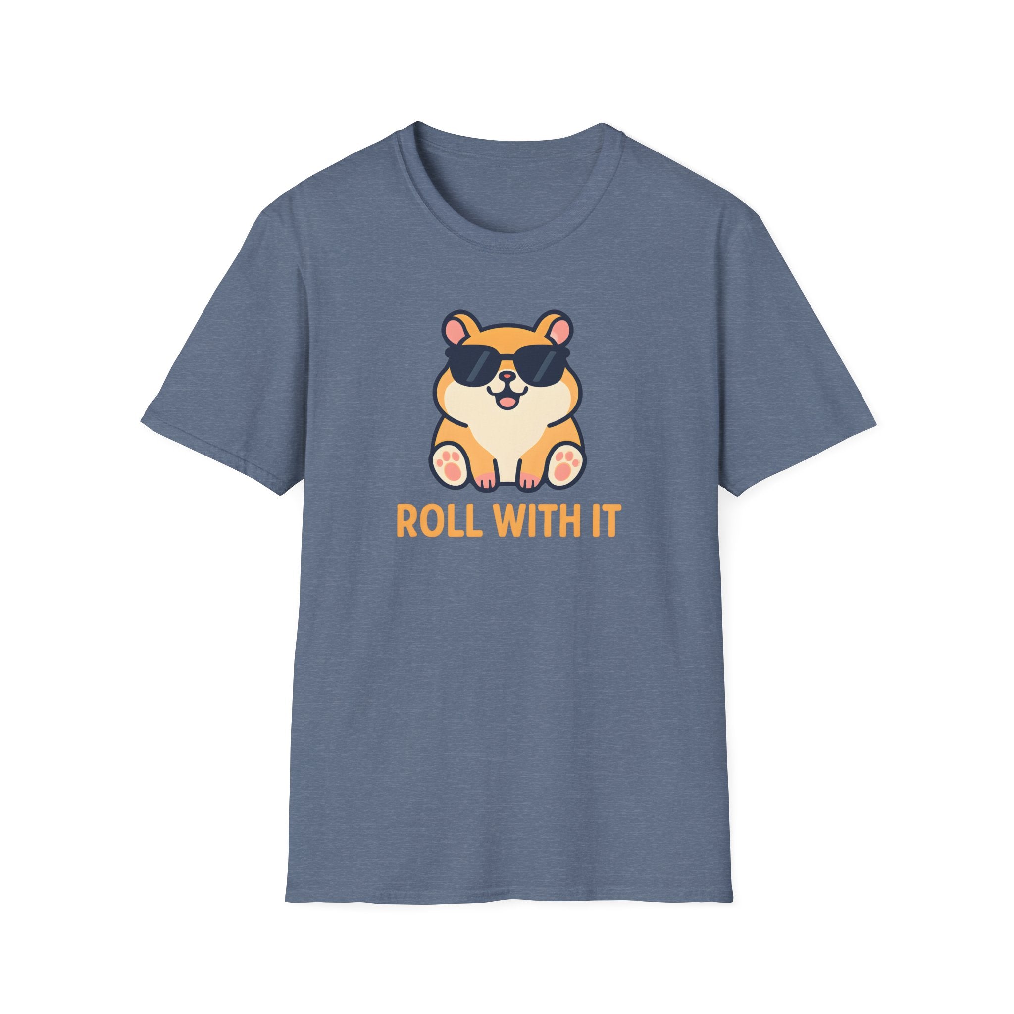 Corgi With Sunglasses Roll With It T-Shirt