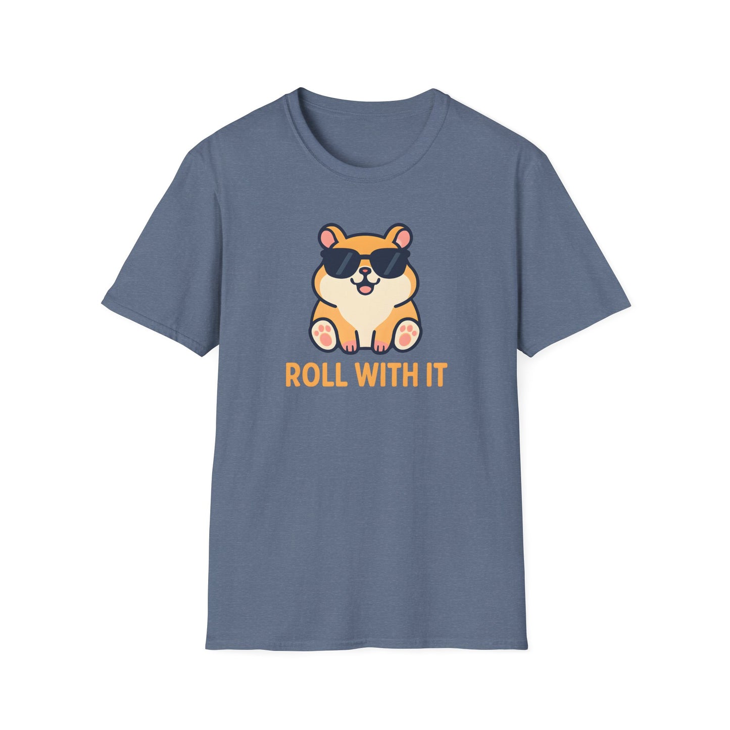 Corgi With Sunglasses Roll With It T-Shirt