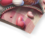 King Charles Cavalier Valentine's Dog Bed