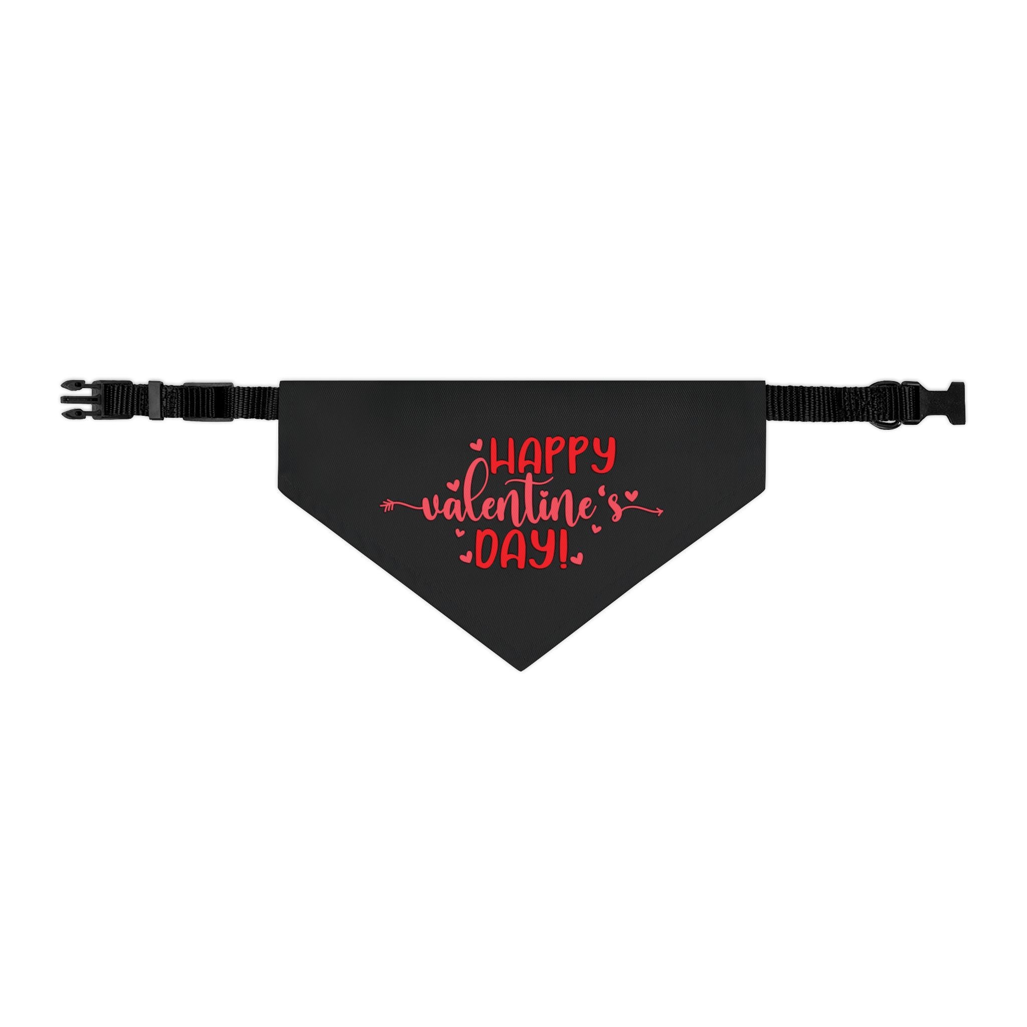 Happy Valentine's Day Dog  Bandana Collar