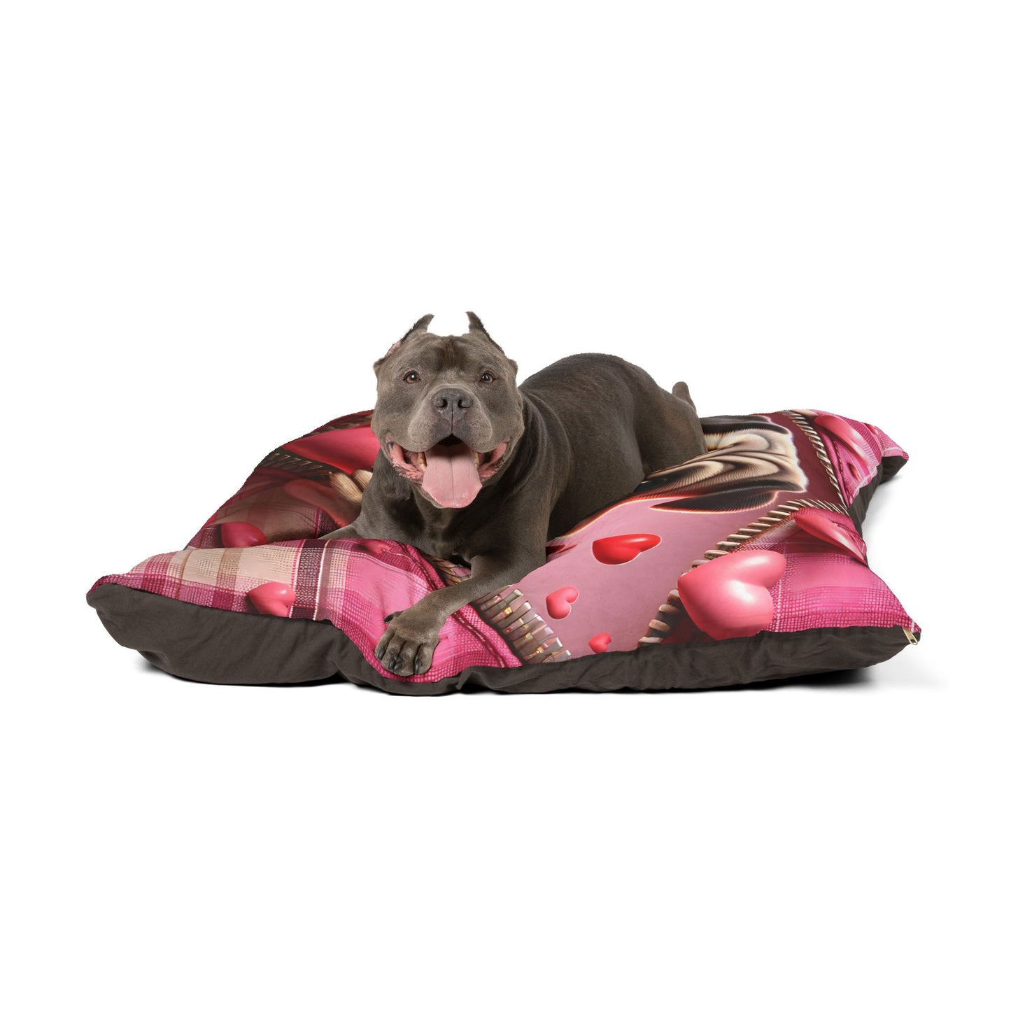 Pug Valentine's Dog Bed