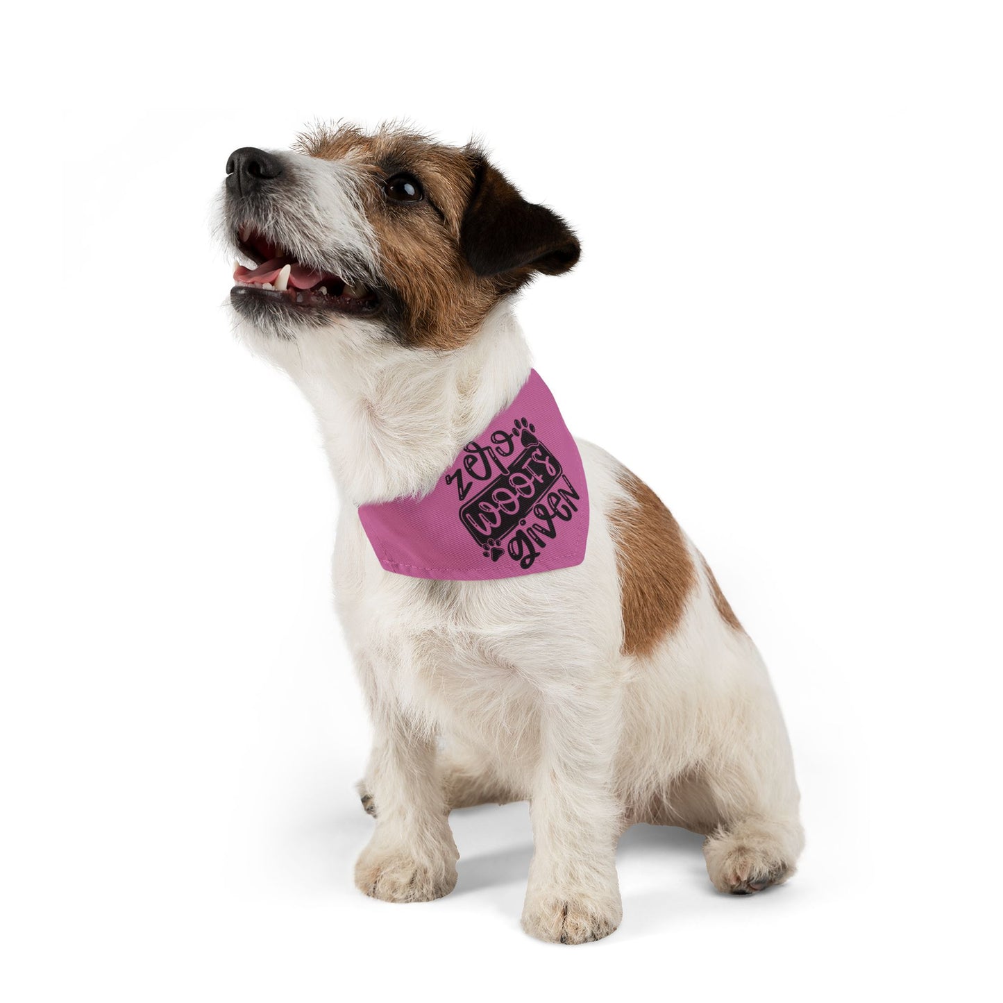 Zero Woofs Given Pet Bandana Collar
