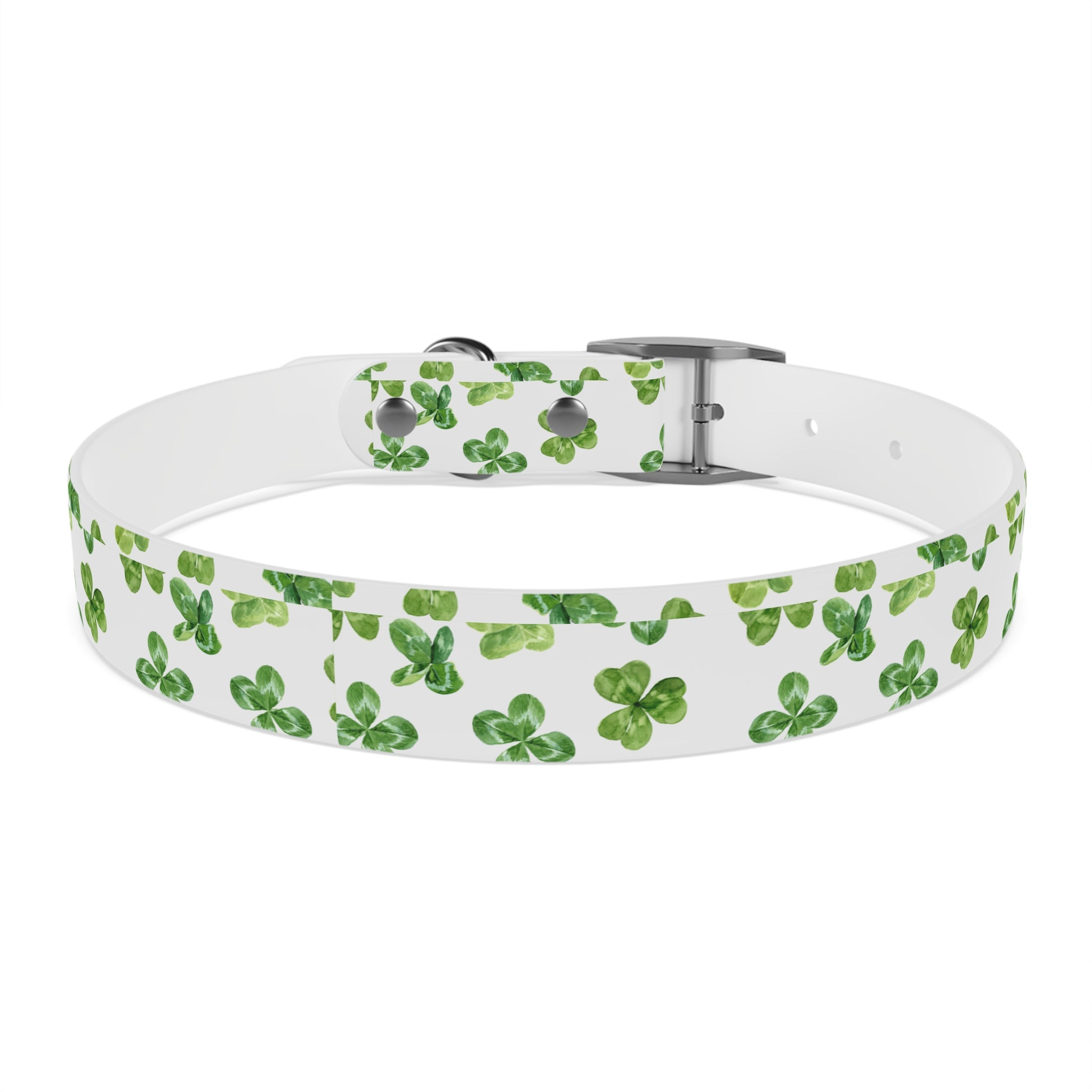 St Patrick's Day Clovers Dog Collar