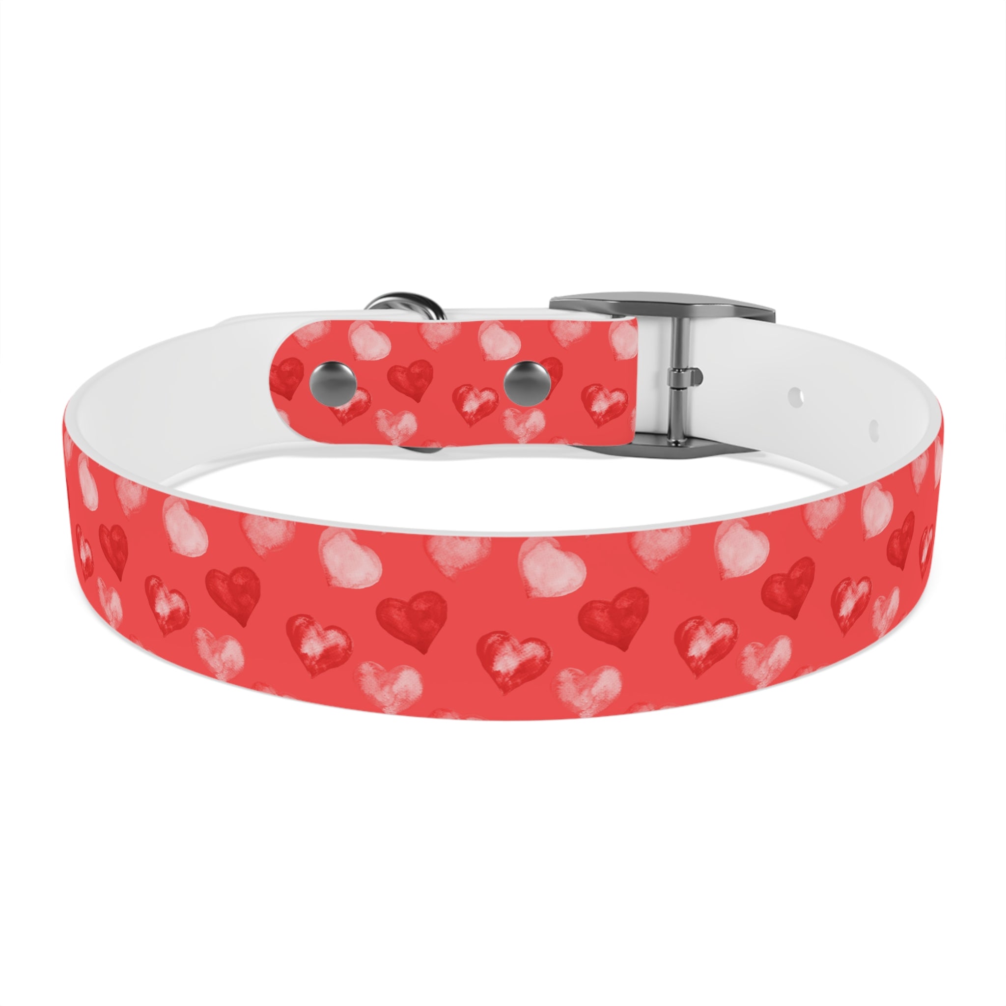 Valentine's Day Hearts Dog Collar