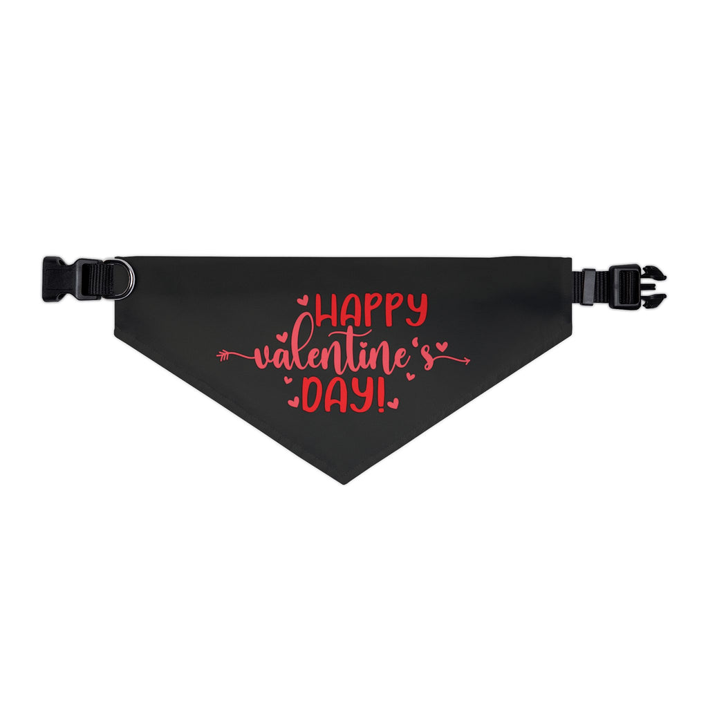 Happy Valentine's Day Dog  Bandana Collar