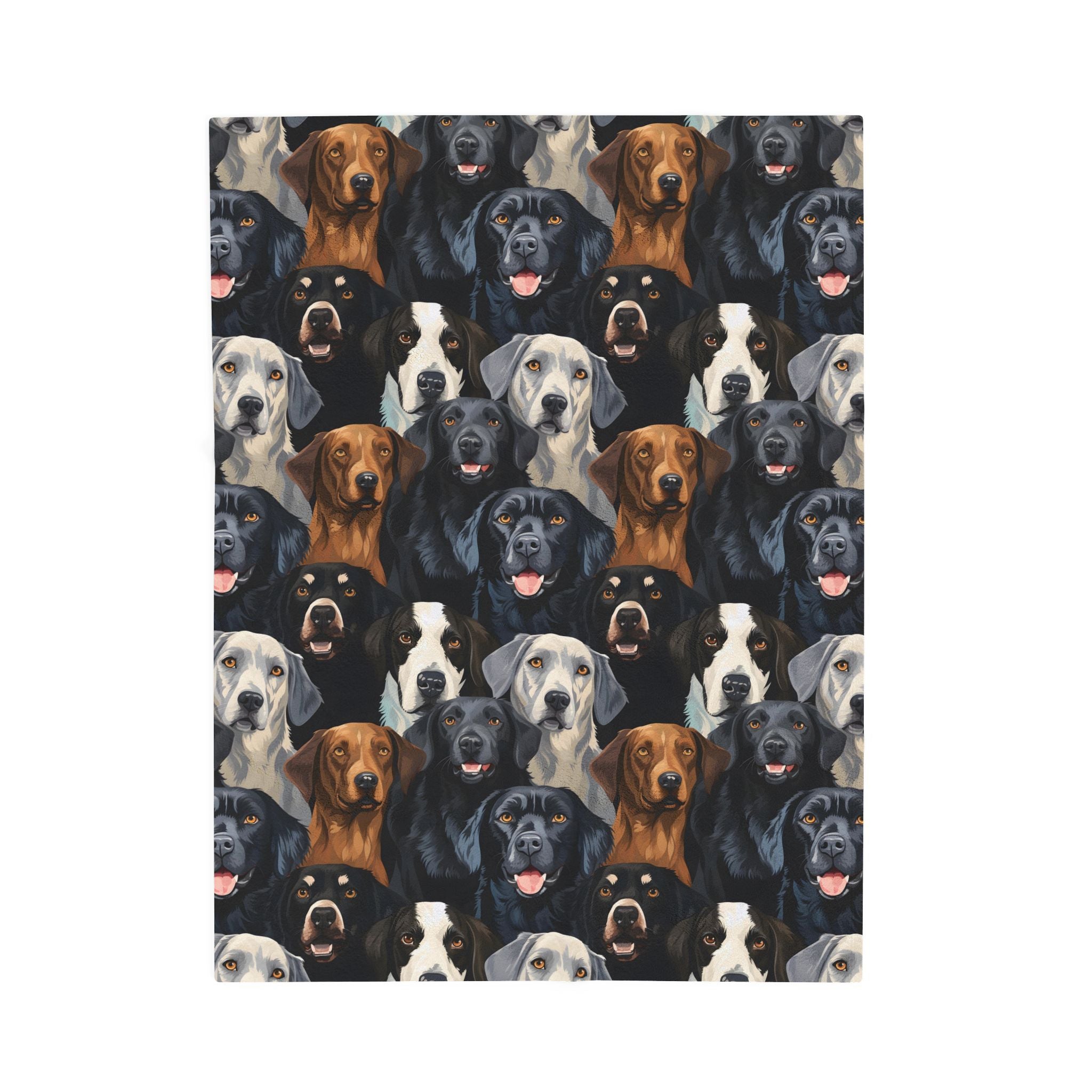 Golden Retriever Labrador Dog Blanket