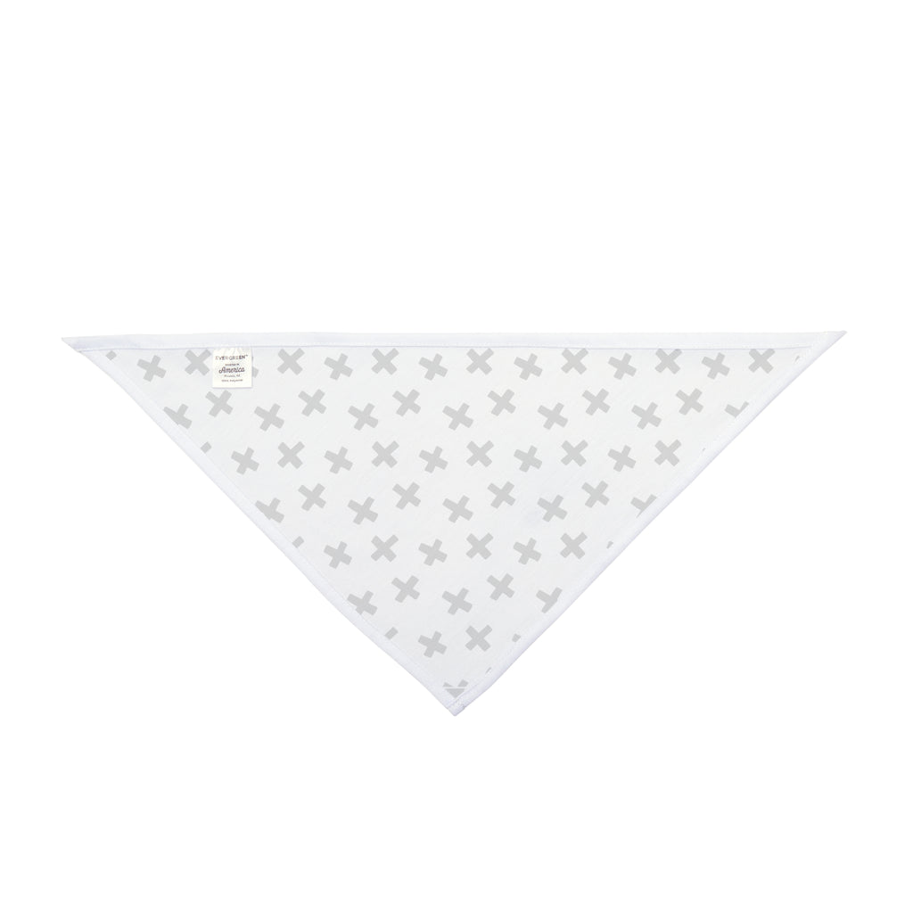 Black Crosses Dog Bandana