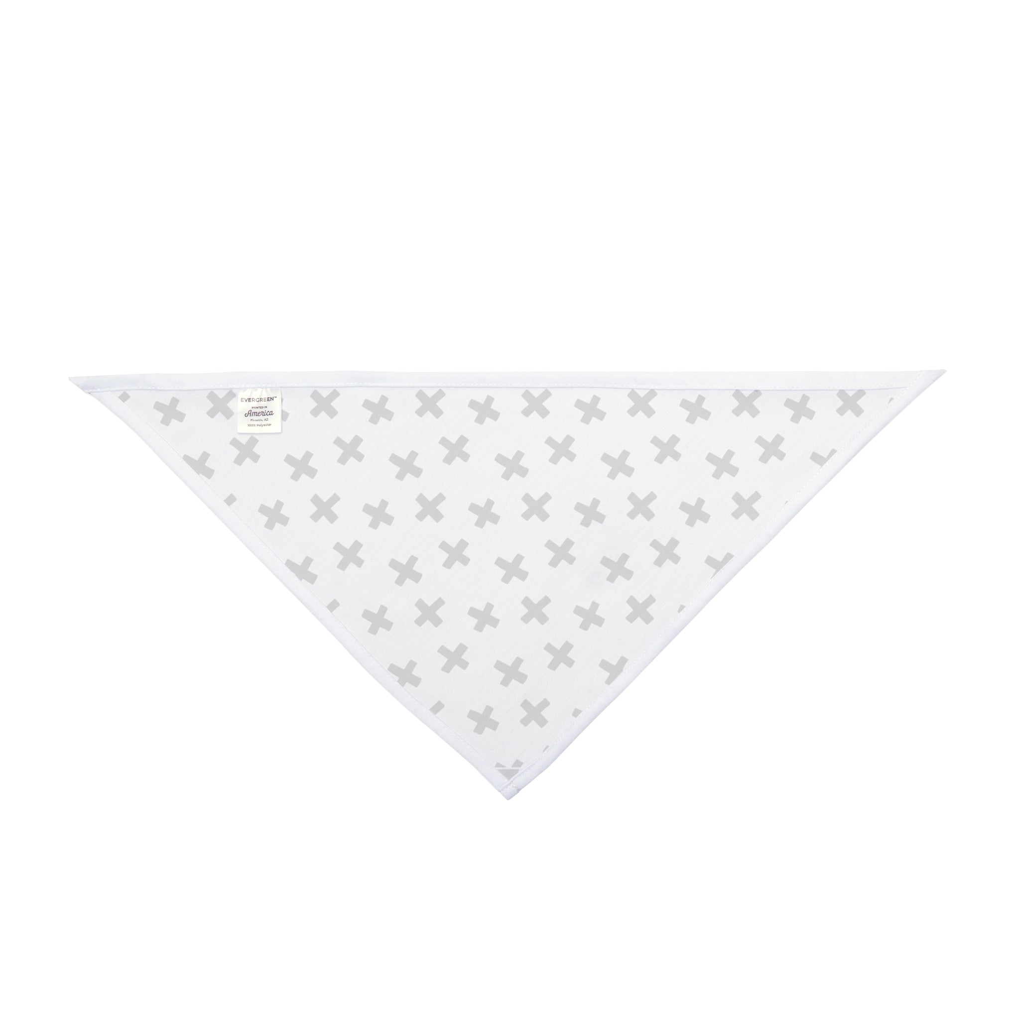 Black Crosses Dog Bandana