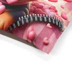 Rottweiler Valentine's Dog Bed