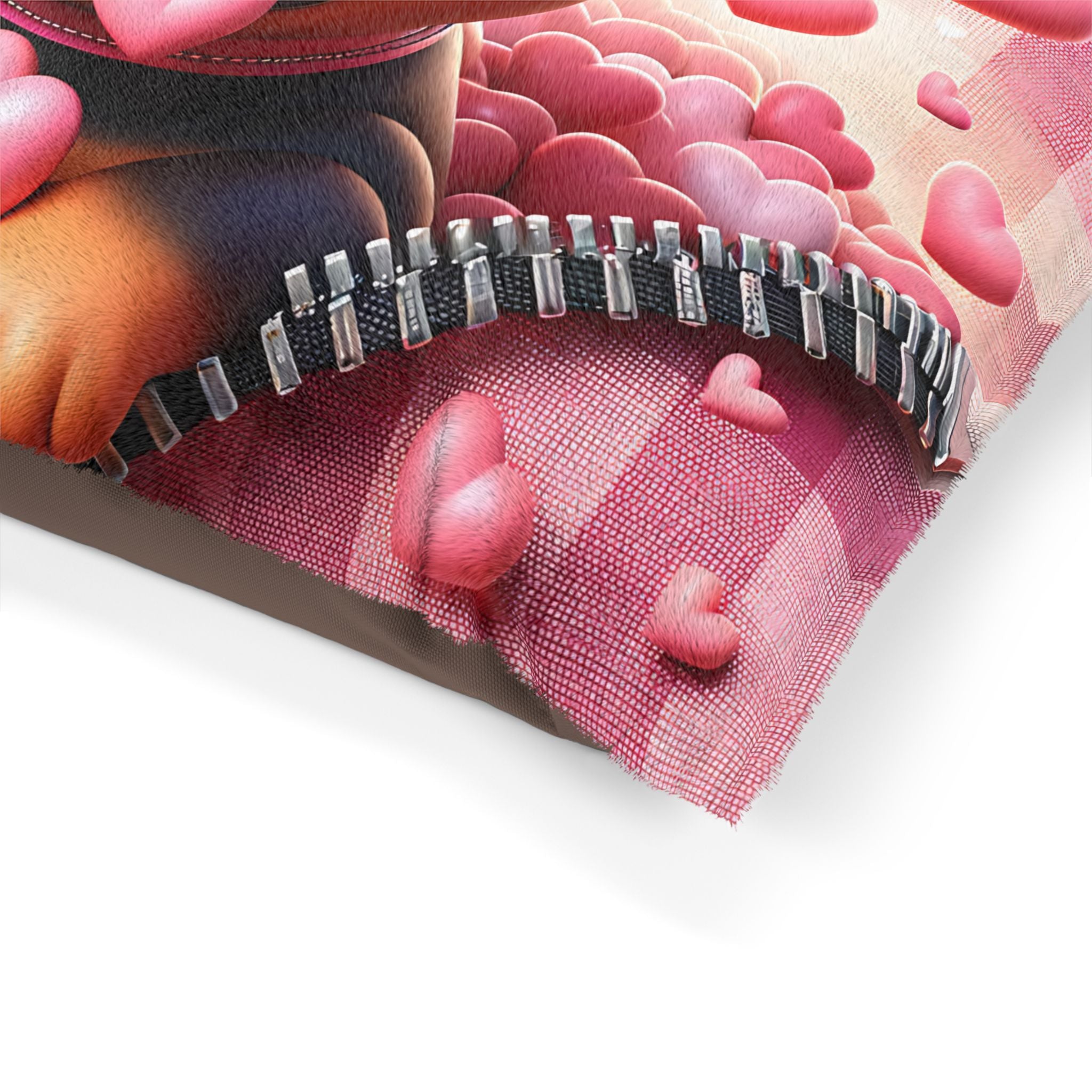 Rottweiler Valentine's Dog Bed