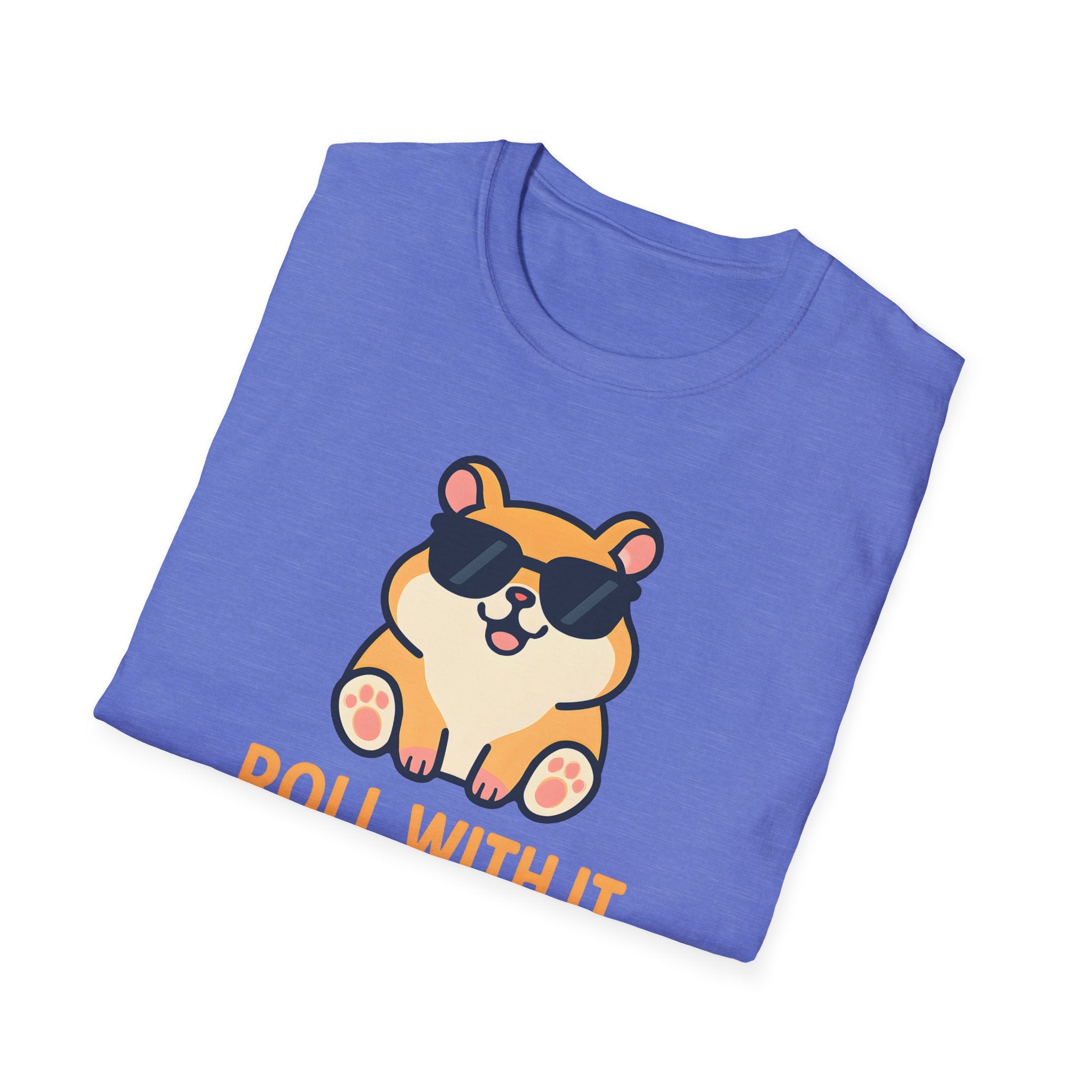 Corgi With Sunglasses Roll With It T-Shirt